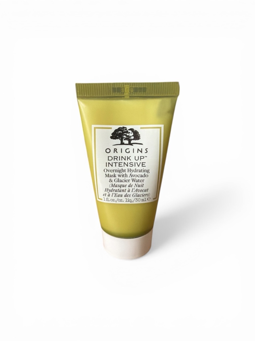 Origins Drink Up Intensive Overnight Hydrating Mask - Olive Green & White